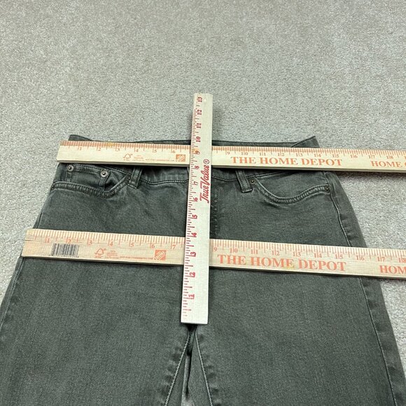 Lauren Jean Co Ralph Lauren Jeans Women’s Green Modern Straight 6 Petite Pockets - Picture 2 of 11